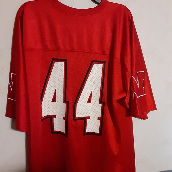 VTG 90's Logo Athletic Nebraska Cornhuskers Football Jersey Size XXL Made in USA - Picture 4 of 10